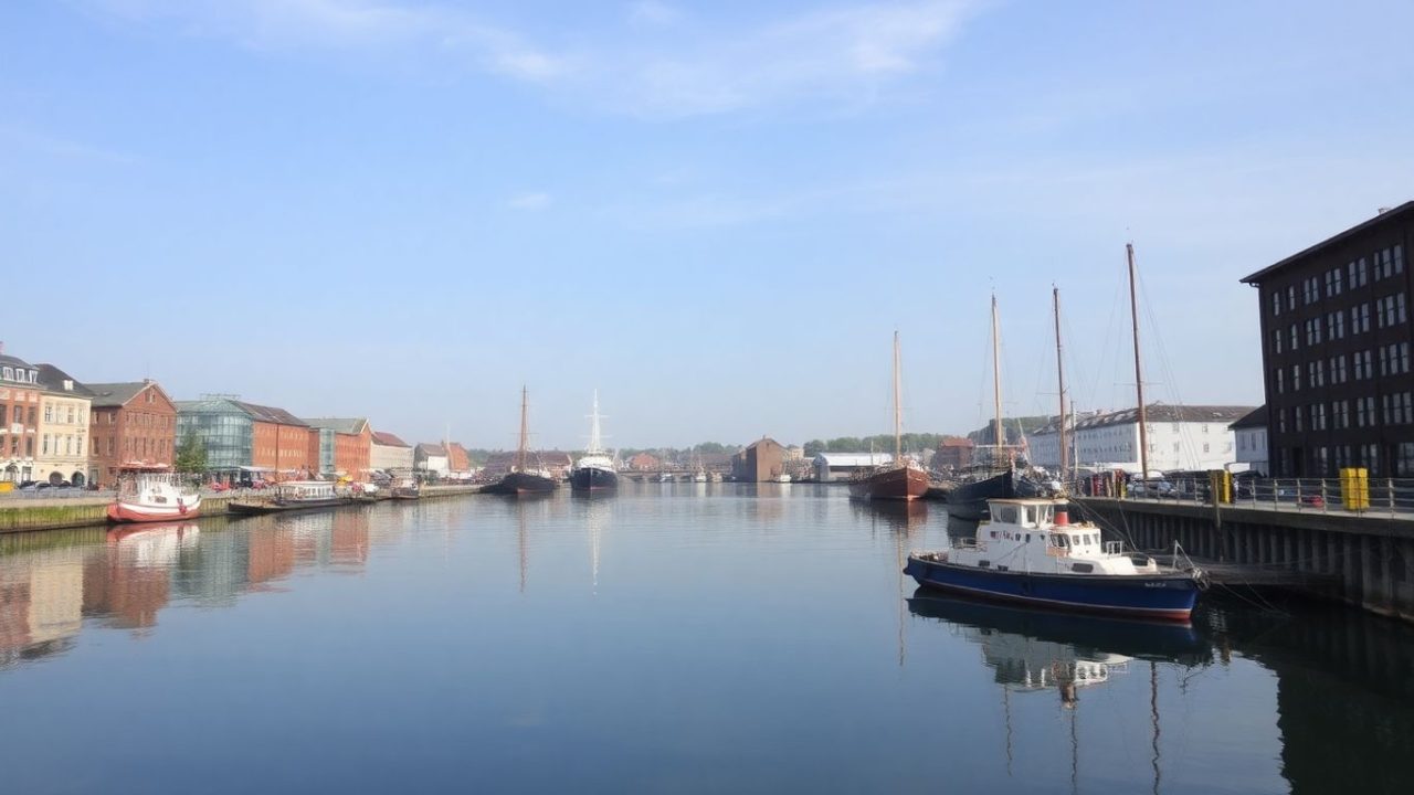 Hotels am historischen Hafen von Duisburg Ruhrort und Homberg